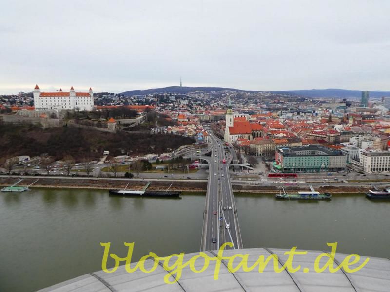 Bratislava mit Schloss, Fakten über die Slowakei