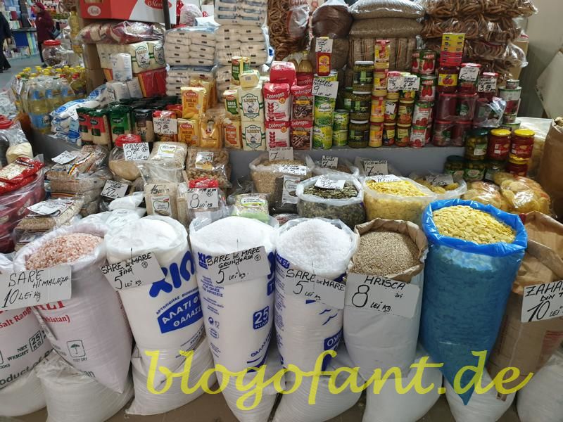 Bukarest Markt Lebensmittel