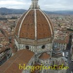 Florenz von oben mit Domkuppel