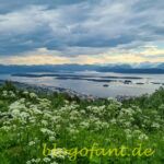 Aussicht auf Molde und Molde Panorama vom Aussichtspunkt Varden, Umgebung von Molde, Berglandschaft von Molde, Fjorde in Molde, Molde auf eigene Faust