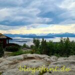 Aussicht auf Molde und Molde Panorama vom Aussichtspunkt Varden, Ausflug Molde, Molde Sehenswürdigkeiten Kreuzfahrt, Varden in Molde