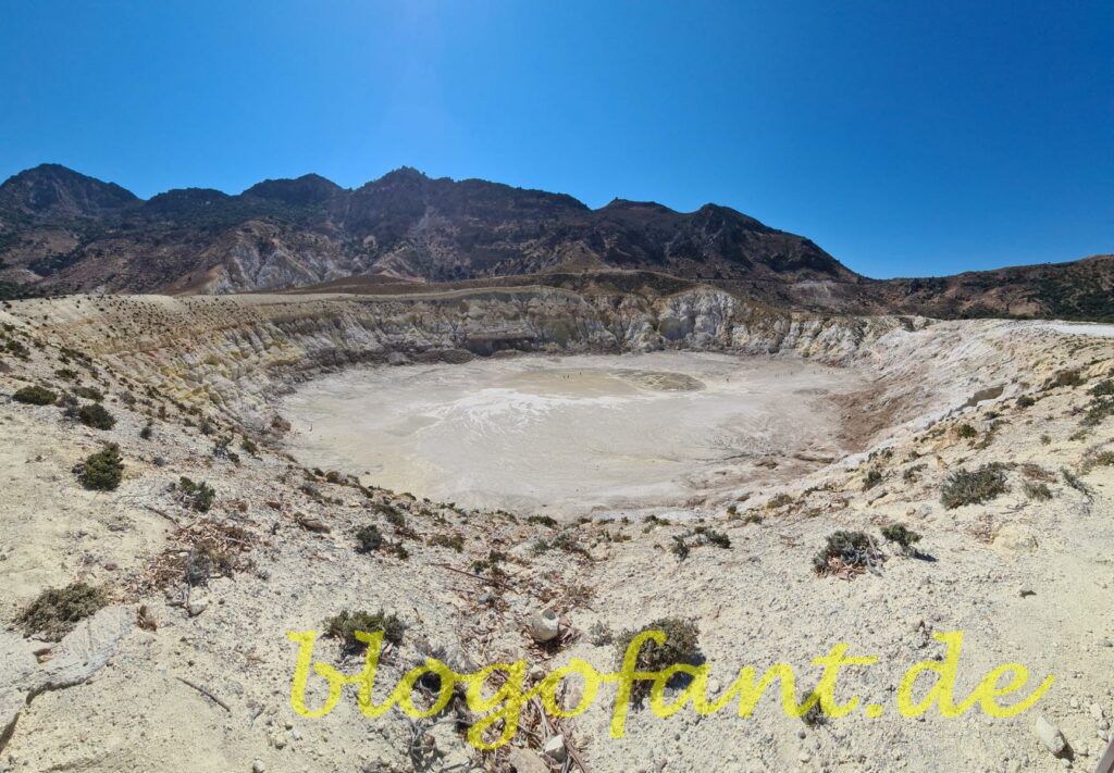 Vulkan auf der Insel Nisyros