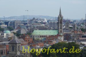 Dublin, Dublin von oben, Storehouse, Guiness, Kirche