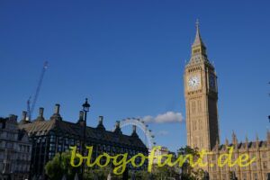 London, Sehenswürdigkeiten, Big Ben, Riesenrad, London Eye