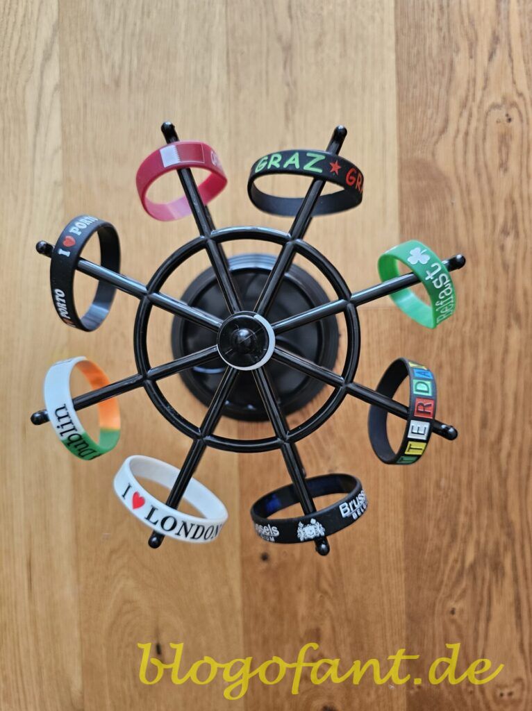 Schmuck Display Halter, 2-stufig drehbar