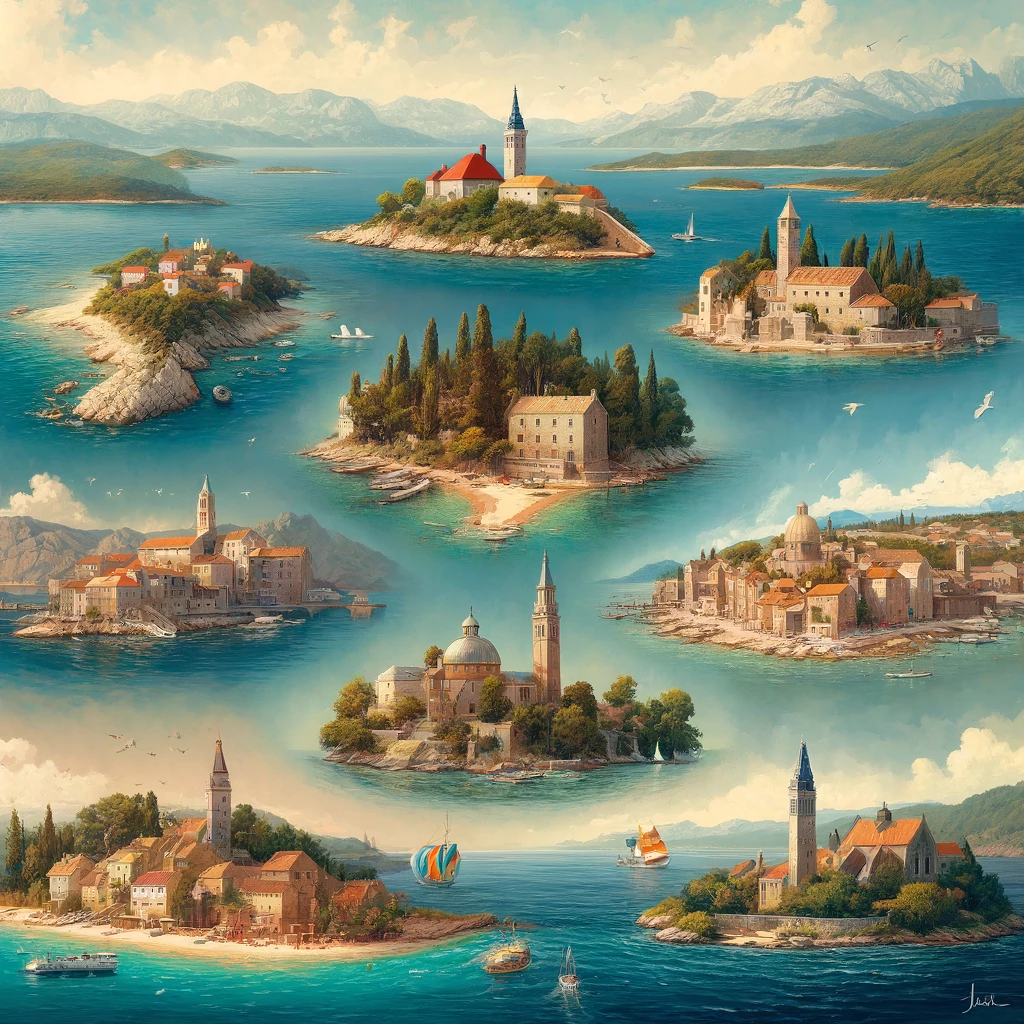 Überblick über die 8 wichtigsten kroatischen Inseln